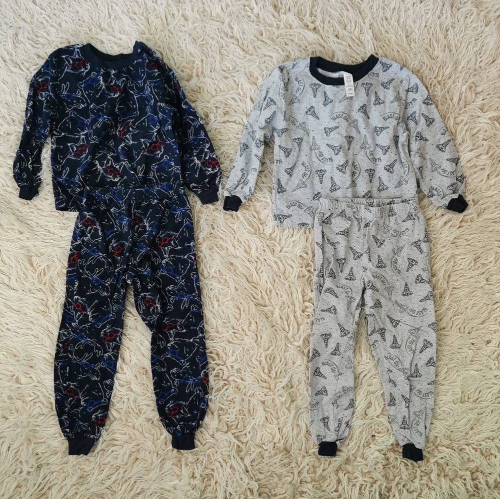 Lot #1 George Boys Size 4-5- PJs